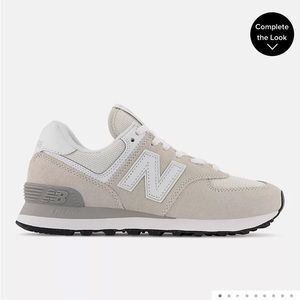 New Balance 574 Core Nimbus Cloud with White, Woman 7M